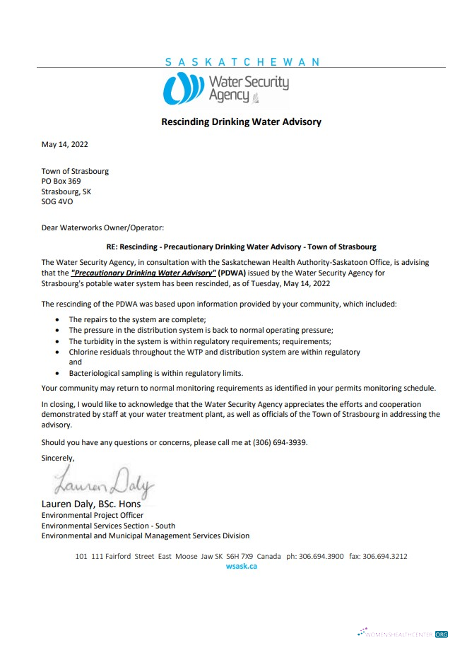 download download Canada Saskatchewan Strasbourg Water Security Agency water utility shut off notice